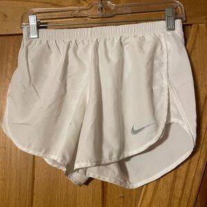 Nike Women's Athletic White Shorts